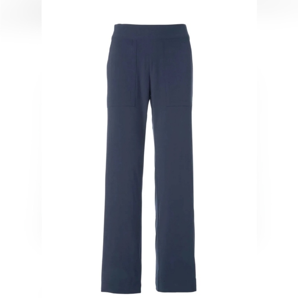 ATHLETA Chelsea Wide Leg Pants Black Size 0 Women’s 792454 - Picture 2 of 9
